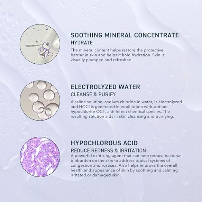 Prequel حل عالمي للبشرة - رذاذ حمض الهيبوكلوروس للوجه والجسم. رذاذ دقيق من HOCL لتنظيف الوجه ورذاذ جلدي مع المعادن والماء المؤين - عناية مستقرة الرقم الهيدروجيني. 4 أونصات - Image 4